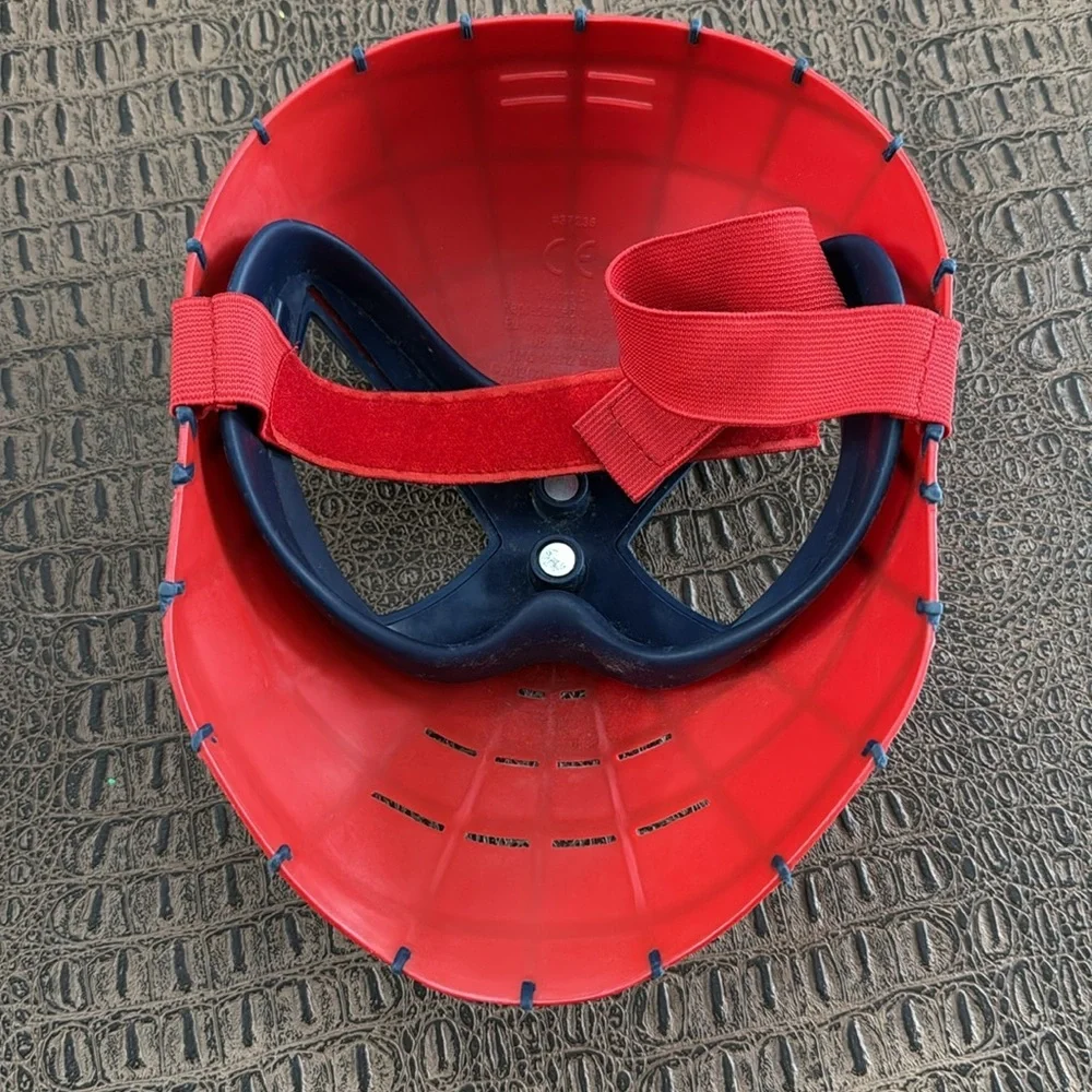 Spider-Man Red Blue Kids Half Face Costume Mask with Elastic Strap